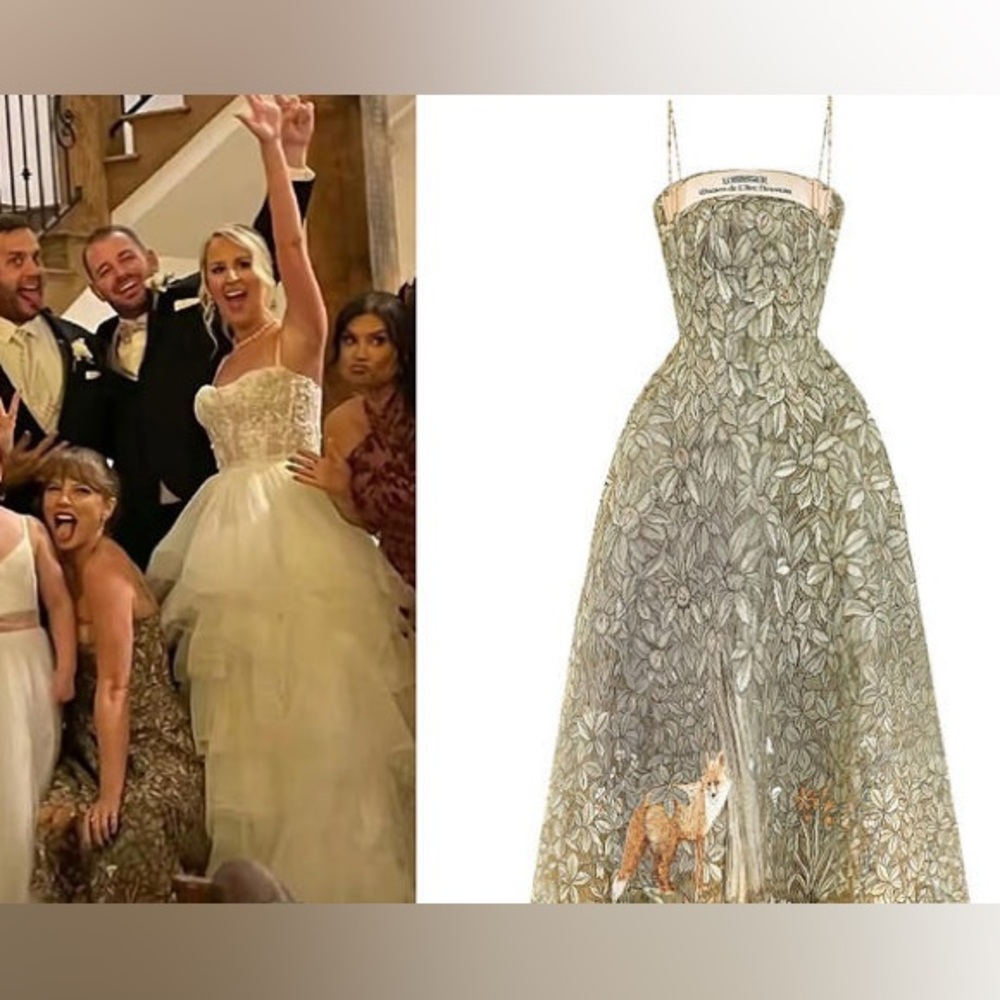 Montsand Printed Jungle Dress worn by Taylor Swift - Picture 2 of 5